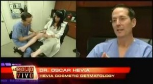 Dr. Oscar Hevia on "Al Rojo Vivo" con Maria Celeste, New Leg Vein Treatment